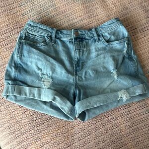 Distressed Boyfriend Shorts